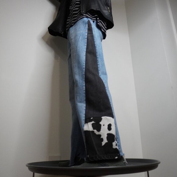 Denim Forum Aritzia - Custom Wide-Leg Designer-Inspired Jeans - Picture 4 of 15